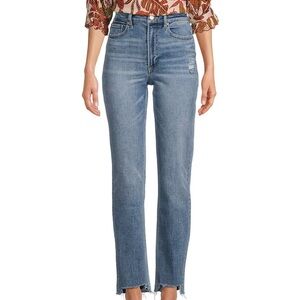 Dear John Denim Jodi Super High Rise Cropped Straight Jeans